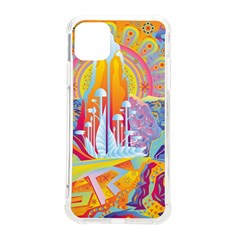 Multicolored Optical Illusion Painting Psychedelic Digital Art Iphone 11 Pro Max 6 5 Inch Tpu Uv Print Case by Bedest