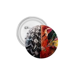 Left And Right Brain Illustration Splitting Abstract Anatomy 1 75  Buttons by Bedest