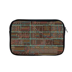 Digital Art Moog Music Synthesizer Vintage Apple Macbook Pro 13  Zipper Case