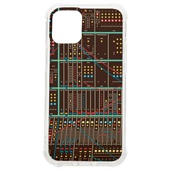 Digital Art Moog Music Synthesizer Vintage Iphone 12 Mini Tpu Uv Print Case	 by Bedest