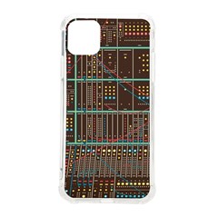 Digital Art Moog Music Synthesizer Vintage Iphone 11 Pro Max 6 5 Inch Tpu Uv Print Case by Bedest