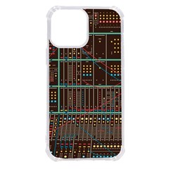 Digital Art Moog Music Synthesizer Vintage Iphone 13 Pro Max Tpu Uv Print Case by Bedest