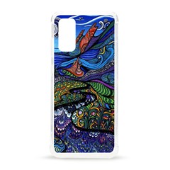 Multicolored Abstract Painting Artwork Psychedelic Colorful Samsung Galaxy S20 6 2 Inch Tpu Uv Case by Bedest