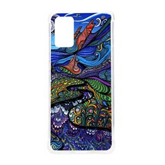 Multicolored Abstract Painting Artwork Psychedelic Colorful Samsung Galaxy S20plus 6 7 Inch Tpu Uv Case by Bedest