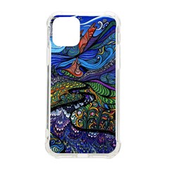 Multicolored Abstract Painting Artwork Psychedelic Colorful Iphone 11 Pro 5 8 Inch Tpu Uv Print Case by Bedest