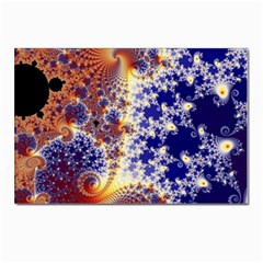 Psychedelic Colorful Abstract Trippy Fractal Mandelbrot Set Postcard 4 x 6  (pkg Of 10) by Bedest