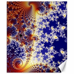 Psychedelic Colorful Abstract Trippy Fractal Mandelbrot Set Canvas 20  X 24  by Bedest