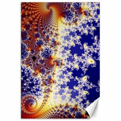 Psychedelic Colorful Abstract Trippy Fractal Mandelbrot Set Canvas 20  X 30  by Bedest