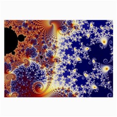 Psychedelic Colorful Abstract Trippy Fractal Mandelbrot Set Large Glasses Cloth by Bedest