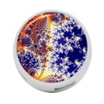 Psychedelic Colorful Abstract Trippy Fractal Mandelbrot Set 4-Port USB Hub (Two Sides) Back