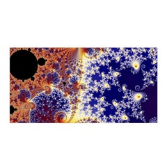 Psychedelic Colorful Abstract Trippy Fractal Mandelbrot Set Satin Wrap 35  X 70  by Bedest