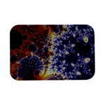 Psychedelic Colorful Abstract Trippy Fractal Mandelbrot Set Open Lid Metal Box (Silver)   Front