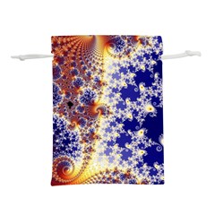 Psychedelic Colorful Abstract Trippy Fractal Mandelbrot Set Lightweight Drawstring Pouch (l) by Bedest