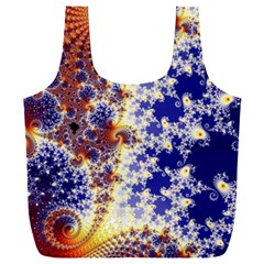 Psychedelic Colorful Abstract Trippy Fractal Mandelbrot Set Full Print Recycle Bag (xxxl) by Bedest