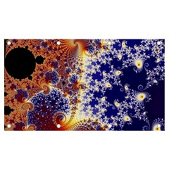 Psychedelic Colorful Abstract Trippy Fractal Mandelbrot Set Banner And Sign 7  X 4  by Bedest