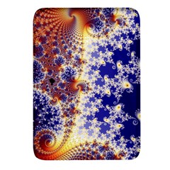 Psychedelic Colorful Abstract Trippy Fractal Mandelbrot Set Rectangular Glass Fridge Magnet (4 Pack) by Bedest