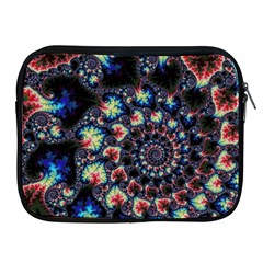 Psychedelic Colorful Abstract Trippy Fractal Apple Ipad 2/3/4 Zipper Cases by Bedest