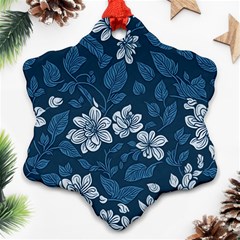 Pattern Flower Nature Ornament (snowflake)