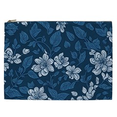 Pattern Flower Nature Cosmetic Bag (xxl) by Bedest