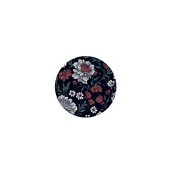 Flower Pattern 1  Mini Buttons by Bedest