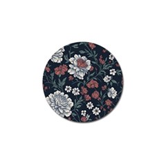 Flower Pattern Golf Ball Marker by Bedest