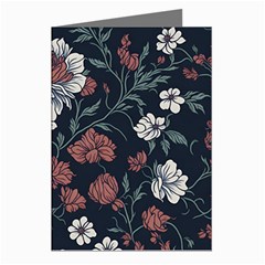 Flower Pattern Greeting Cards (pkg Of 8)