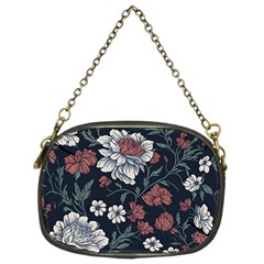 Flower Pattern Chain Purse (two Sides) by Bedest