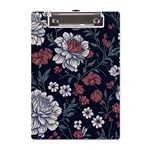 Flower Pattern A5 Acrylic Clipboard Front