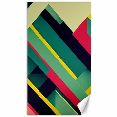 Abstract Geometric Design Pattern Canvas 40  x 72 