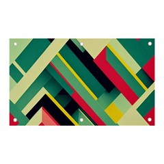 Abstract Geometric Design Pattern Banner and Sign 5  x 3 