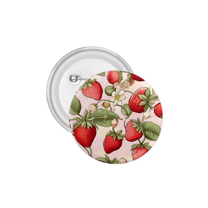 Strawberry Fruit 1.75  Buttons