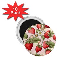 Strawberry Fruit 1 75  Magnets (10 Pack)  by Bedest