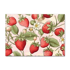 Strawberry Fruit Sticker A4 (100 Pack) by Bedest