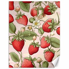 Strawberry Fruit Canvas 18  X 24  by Bedest