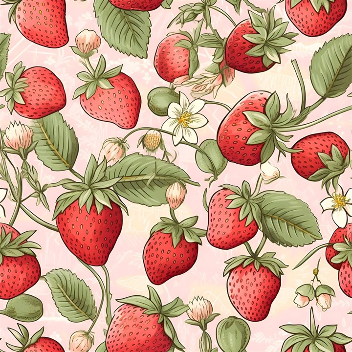 Strawberry Fruit Play Mat (Square)