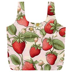 Strawberry Fruit Full Print Recycle Bag (xxxl) by Bedest