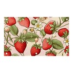 Strawberry Fruit Banner and Sign 5  x 3  Front