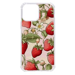 Strawberry Fruit Iphone 13 Pro Max Tpu Uv Print Case by Bedest