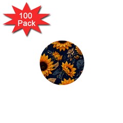 Flower Pattern Spring 1  Mini Buttons (100 Pack)  by Bedest