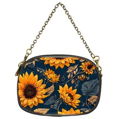 Flower Pattern Spring Chain Purse (one Side) by Bedest