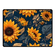 Flower Pattern Spring Fleece Blanket (small) by Bedest