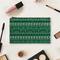 Christmas Knit Digital Cosmetic Bag (medium)