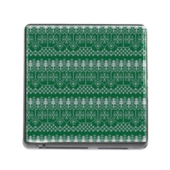 Christmas Knit Digital Memory Card Reader (square 5 Slot)