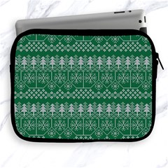 Christmas Knit Digital Apple Ipad 2/3/4 Zipper Cases by Mariart