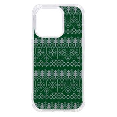 Christmas Knit Digital Iphone 14 Pro Tpu Uv Print Case