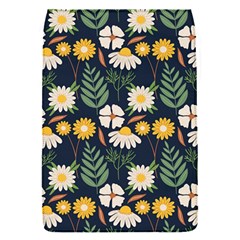 Flower Grey Pattern Floral Removable Flap Cover (s) by Dutashop