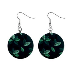 Foliage Mini Button Earrings