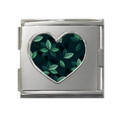 Foliage Mega Link Heart Italian Charm (18mm) by HermanTelo