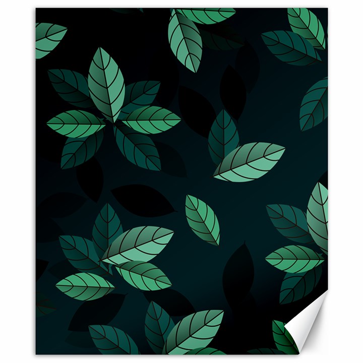 Foliage Canvas 8  x 10 