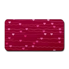 Hearts Valentine Love Background Medium Bar Mat by Proyonanggan